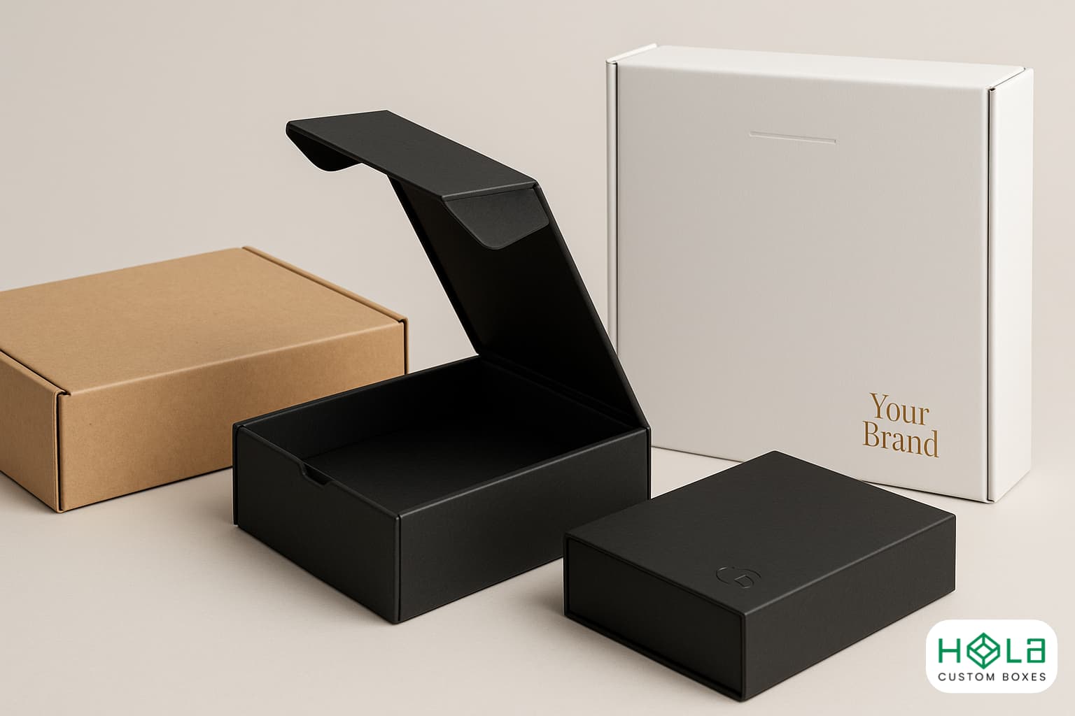 custom die-cut rigid mailers